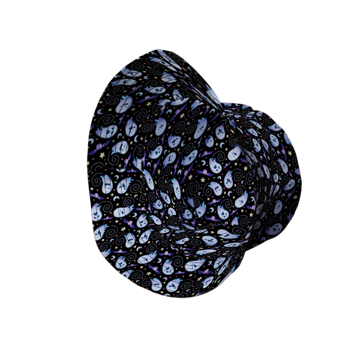 Starry Night Halloween Bucket Hat Side View