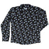 Starry Night Halloween Long Sleeve Button Up Shirt Old Long Sleeve Button Up Shirt front