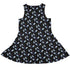 Starry Night Halloween Sleeveless Dress back