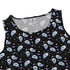 Starry Night Halloween Sleeveless Dress close front