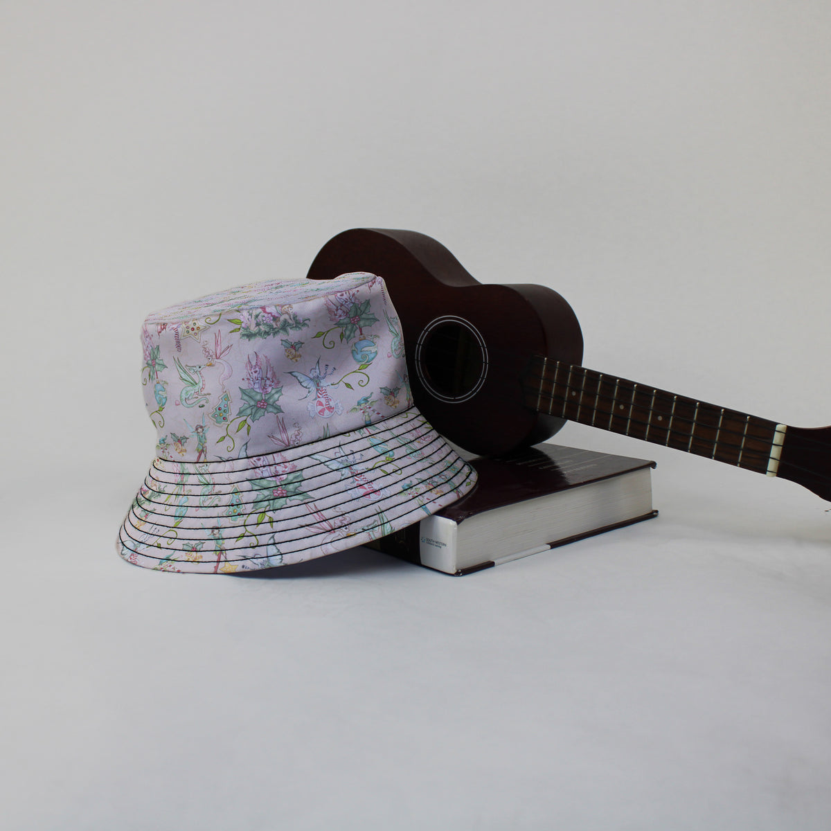Sugarplum Dragonlings Pink Bucket Hat Lifestyle