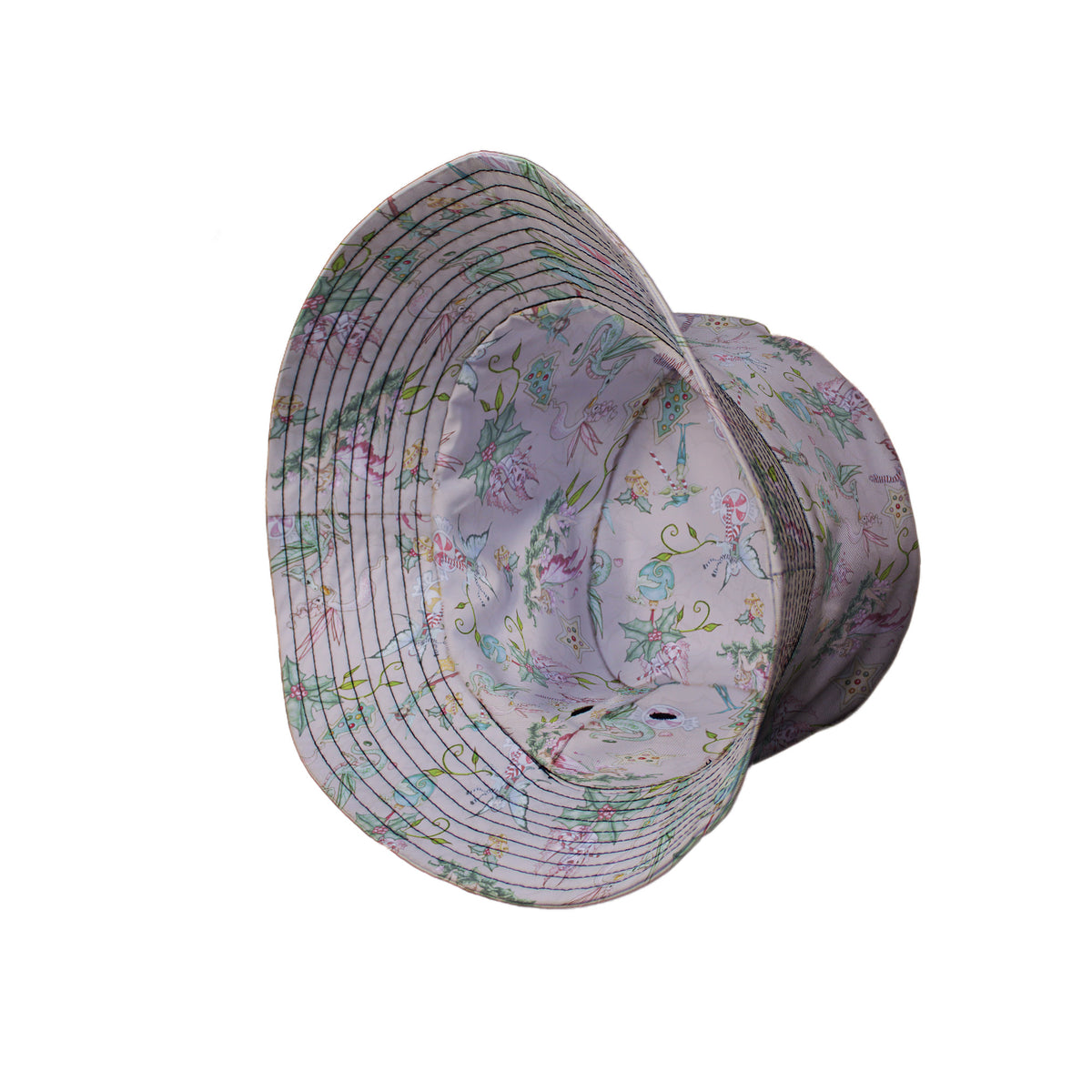 Sugarplum Dragonlings Pink Bucket Hat Side View