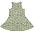 Sugarplum Dragonlings Sage Sleeveless Dress back