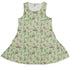 Sugarplum Dragonlings Sage Sleeveless Dress front