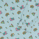 Summer Frogs Anime Long Sleeve Button Up Shirt Geek Nerd adult sizing Animal Patterns Anime