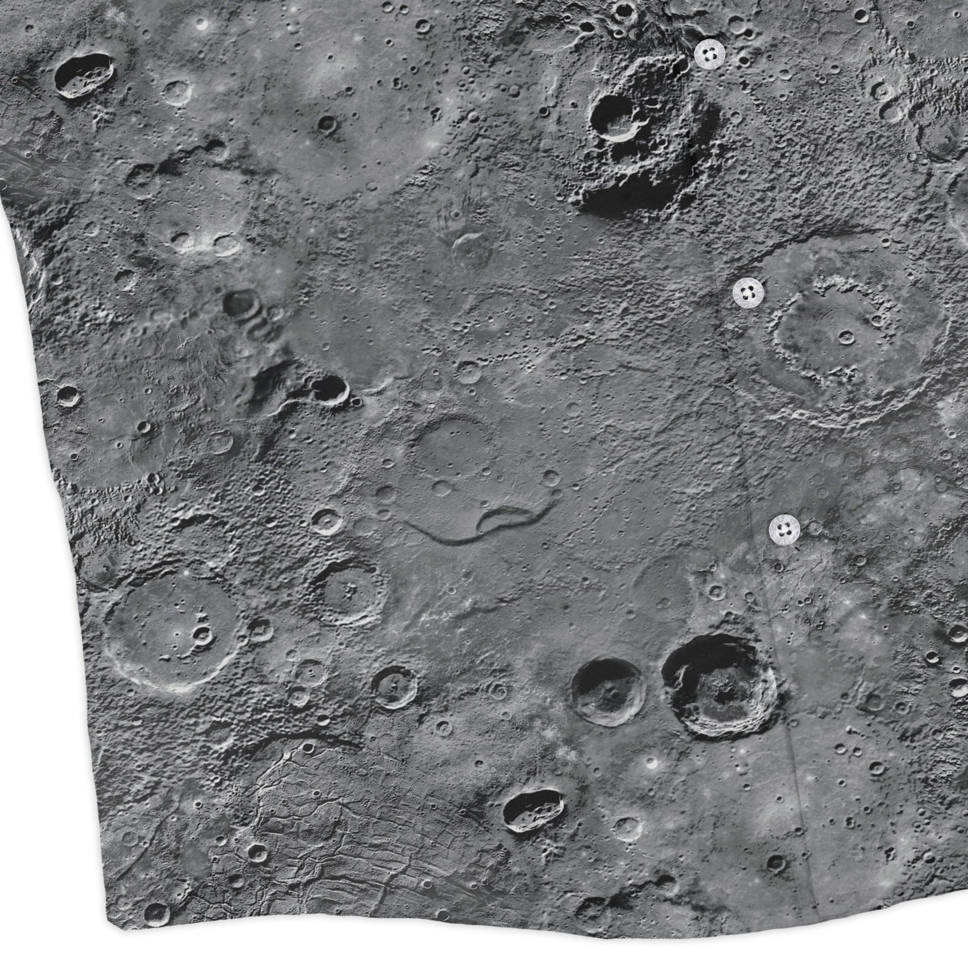 Surface of Mercury Long Sleeve Button Up Shirt