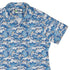 Surfer Bunnies Anime Curvy Button Up Shirt Geek Nerd Animal Patterns Anime Design by Ardi Tong