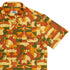 Sushi Eating Bear Anime Button Up Shirt - adult sizing - Animal Patterns - Anime