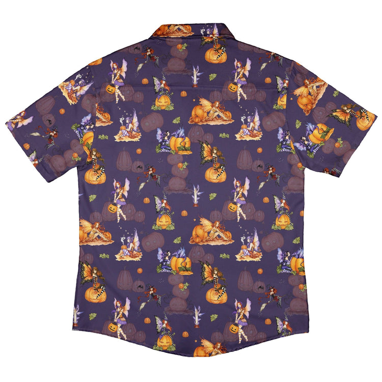 Sweet Fairy Halloween Button Up Shirt Geek Nerd adult sizing halloween q4