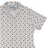 Sword and Hearts Video Game Curvy Button Up Shirt Geek Nerd Design by Heather Davenport Simple Patterns video game arcade print