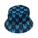 Symmetrical Cats Bucket Hat Geek Nerd 0925 Animal Patterns Design by Episodic