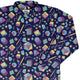 Tabletop RPG Weapons Items Purple Blue Dnd Long Sleeve Button Up Shirt Geek Nerd adult sizing dnd & rpg print FLOW DESC WRITING