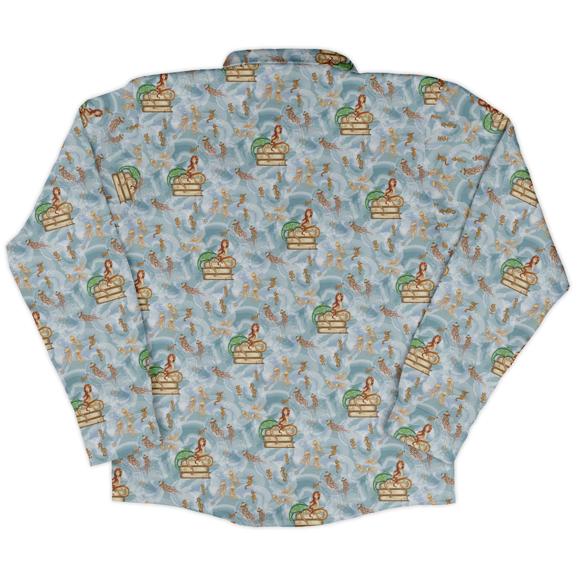 Tales of the Sea Long Sleeve Button Up Shirt