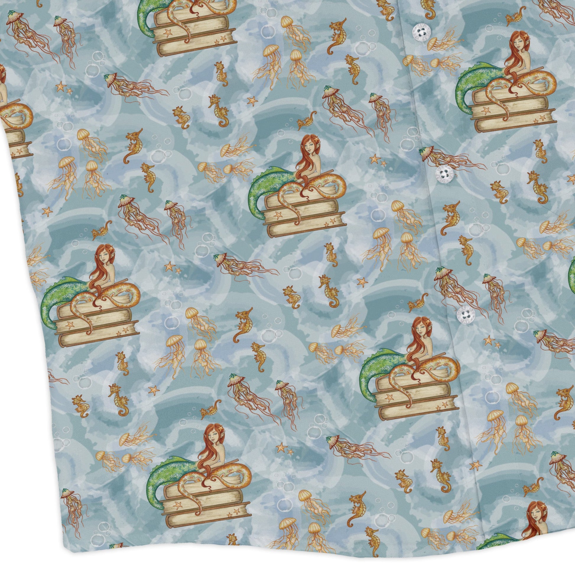 Tales of the Sea Long Sleeve Button Up Shirt