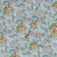 Tales of the Sea Long Sleeve Button Up Shirt Geek Nerd adult sizing Animal Patterns Book Prints