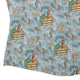 Tales of the Sea Curvy Button Up Shirt Geek Nerd Animal Patterns Book Prints Design by Amy Brown