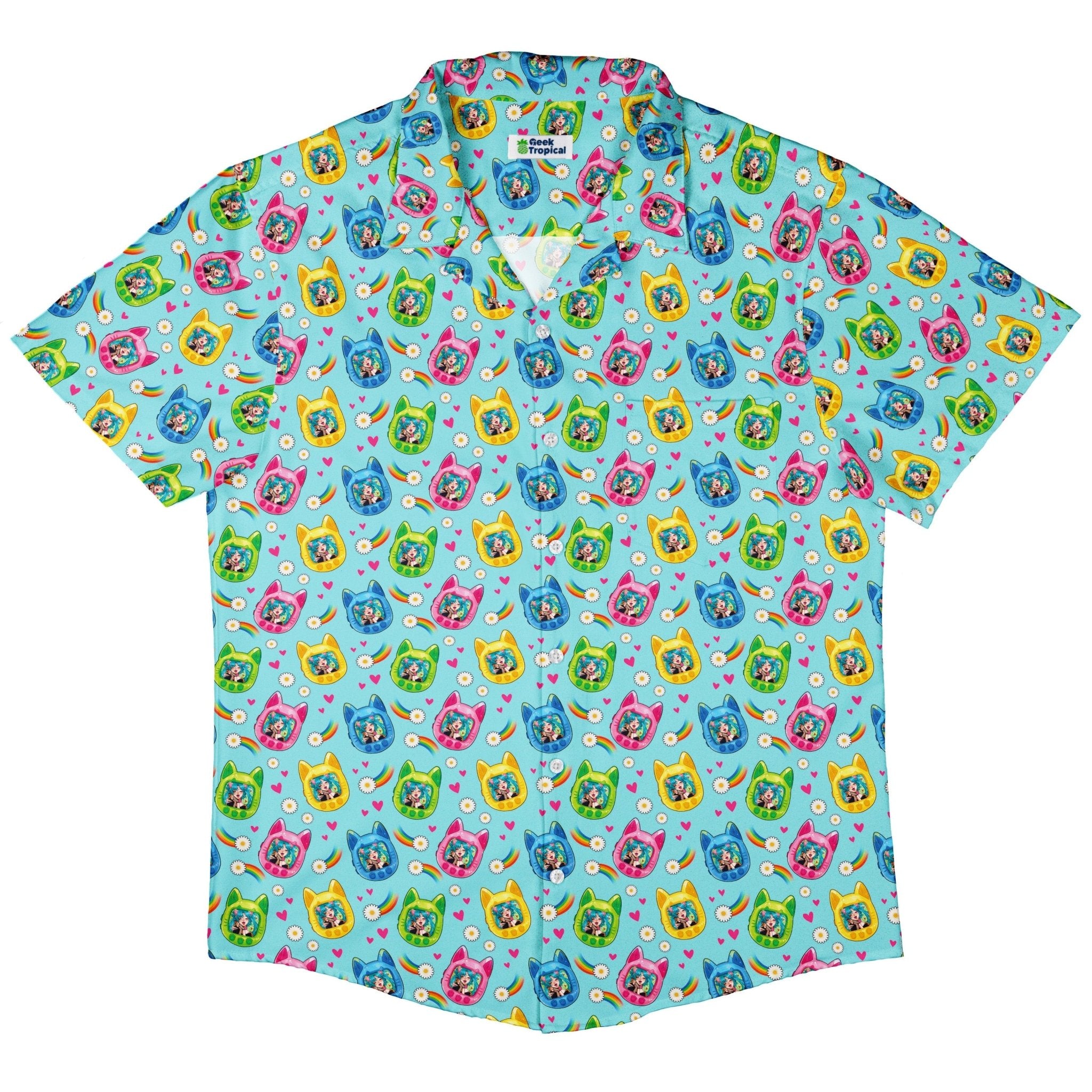 Tamonyachi Button Up Shirt - adult sizing - Anime - Ivy Dolamore