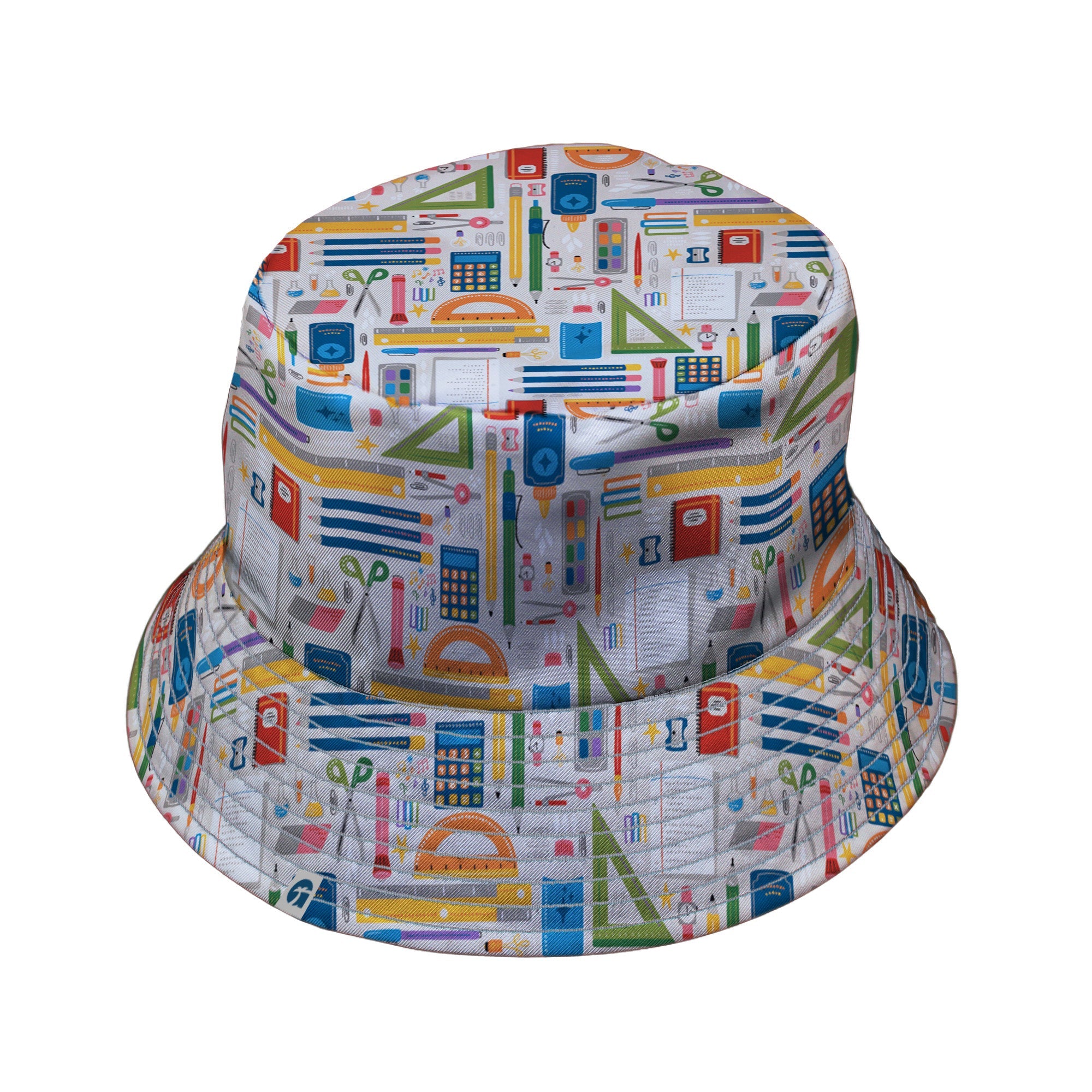 Teacher Student Supplies Bucket Hat Geek Nerd Design by Zirkus Design lx - B mathematics print