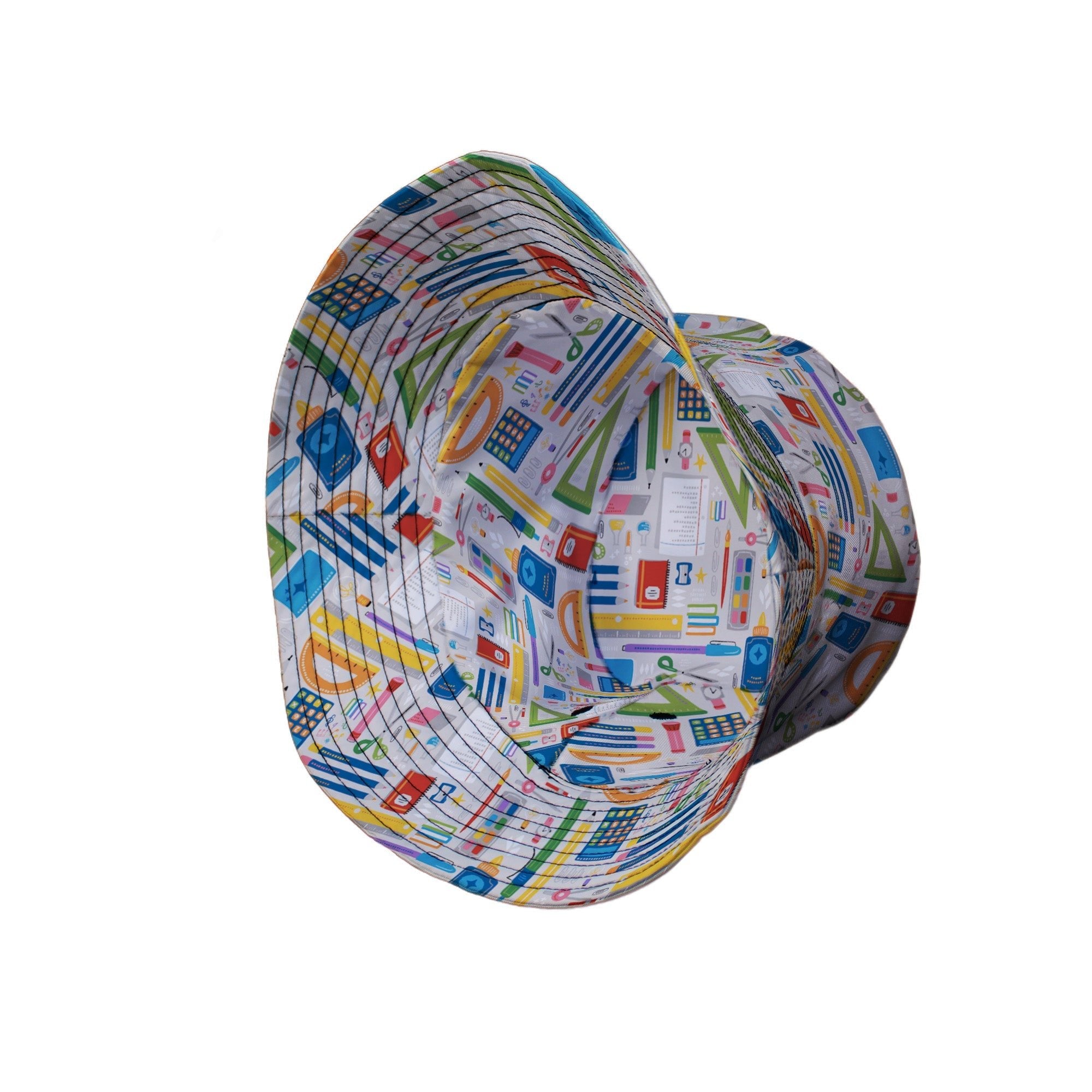 Teacher Student Supplies Bucket Hat Geek Nerd Design by Zirkus Design lx - B mathematics print