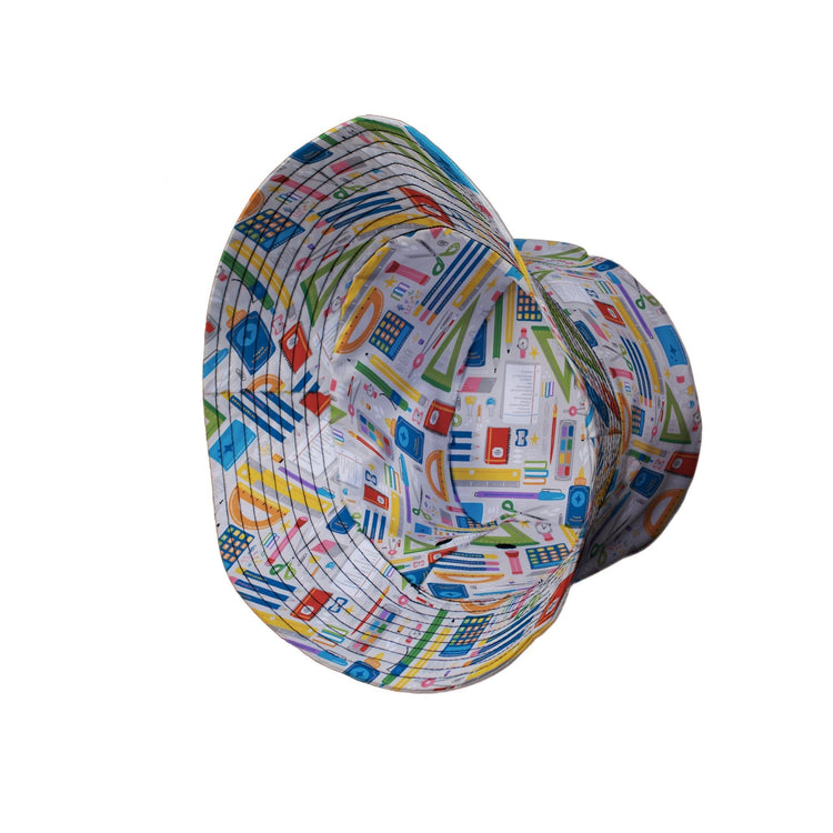 Teacher Student Supplies Bucket Hat Geek Nerd Design by Zirkus Design lx - B mathematics print