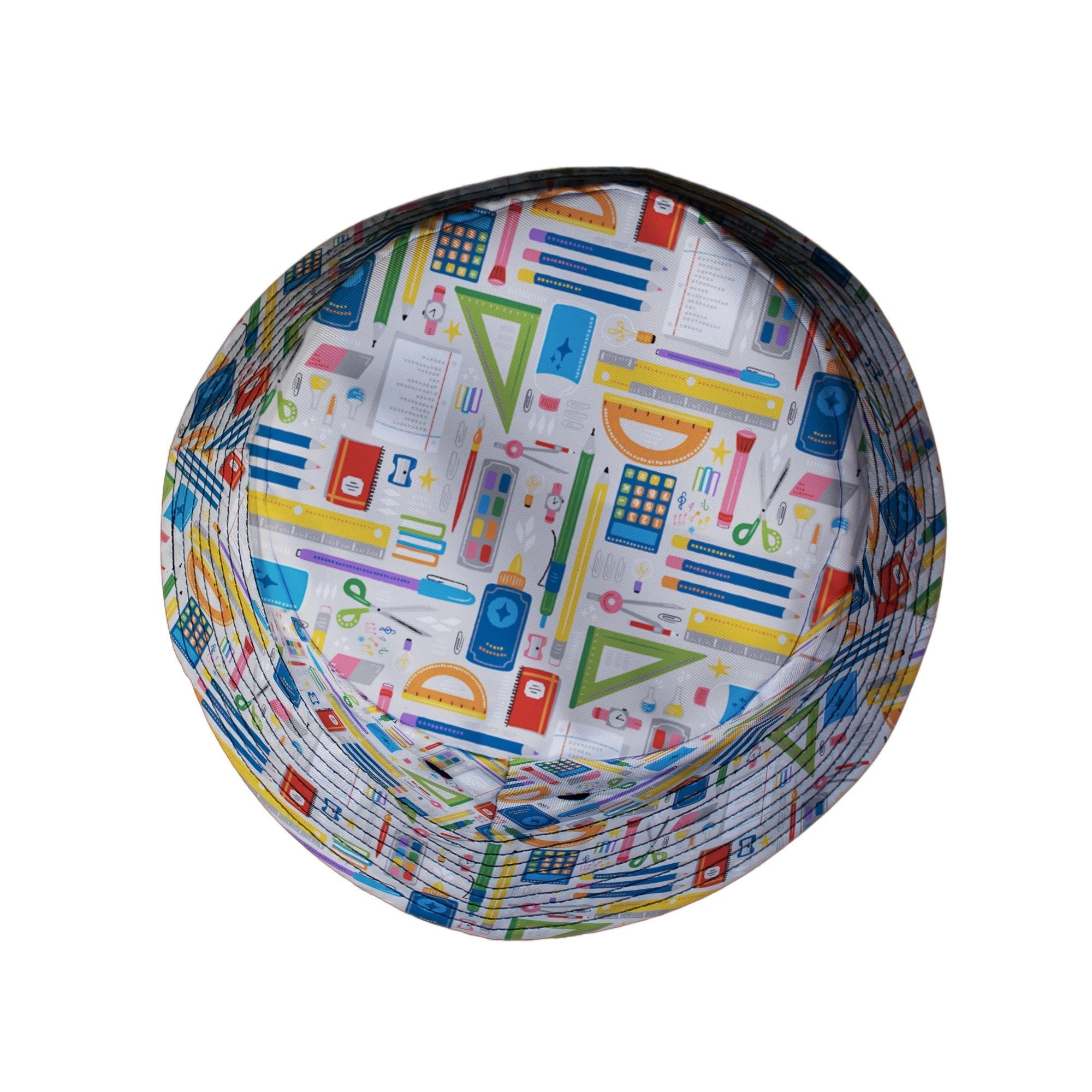 Teacher Student Supplies Bucket Hat Geek Nerd Design by Zirkus Design lx - B mathematics print