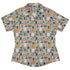 Teacher Student Supplies Curvy Button Up Shirt Geek Nerd Design by Zirkus Design mathematics print q225