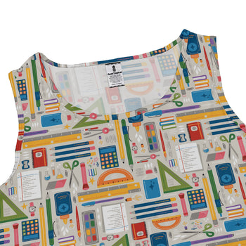 Teacher Student Supplies Dress Geek Nerd Design by Zirkus Design lx - C mathematics print