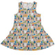 Teacher Student Supplies Dress Geek Nerd Design by Zirkus Design lx - C mathematics print