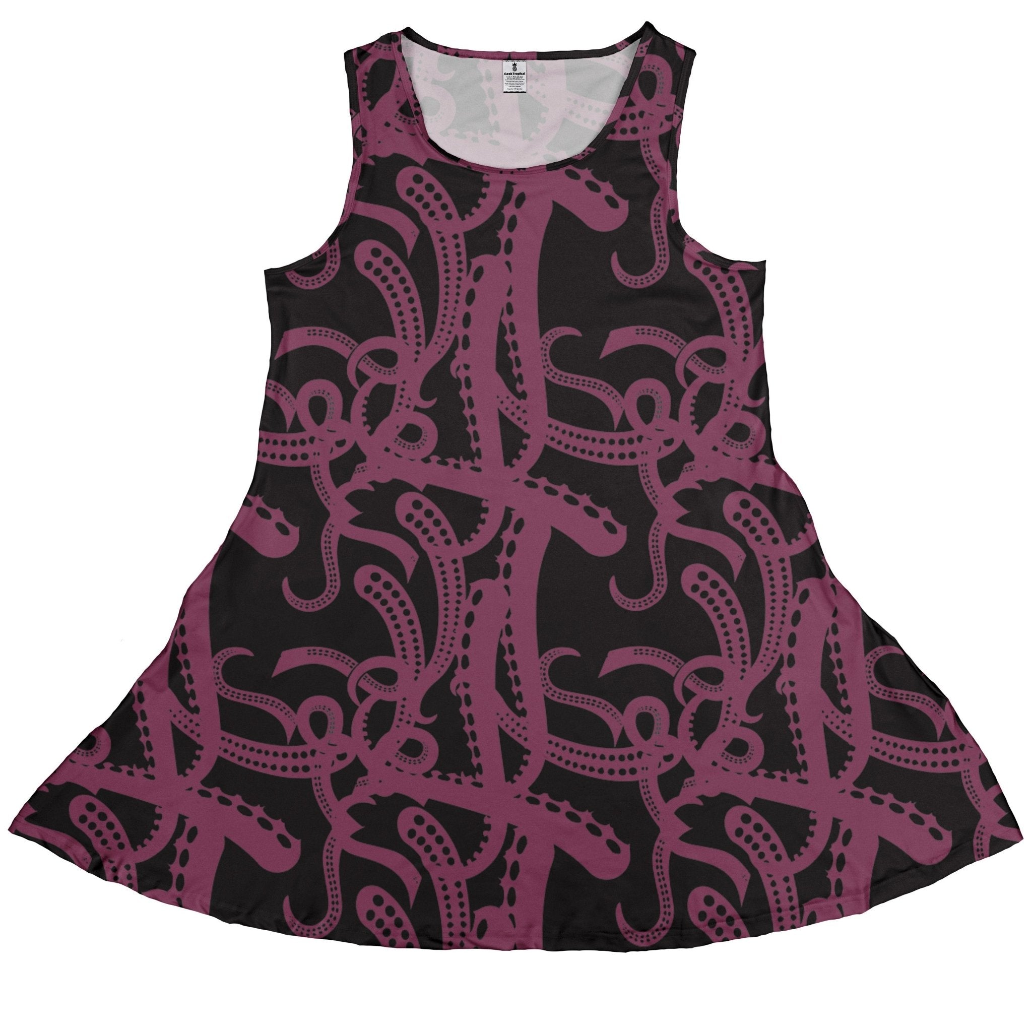 Tentacles Of Cthulhu Dress Geek Nerd Design by Heather Davenport Fantasy Prints halloween