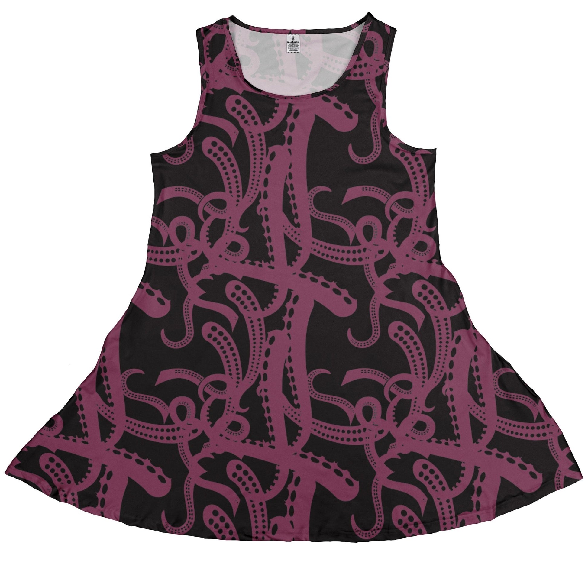 Tentacles Of Cthulhu Dress Geek Nerd Design by Heather Davenport Fantasy Prints halloween