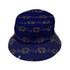 The French Hen Club Bucket Hat Gray Stitching