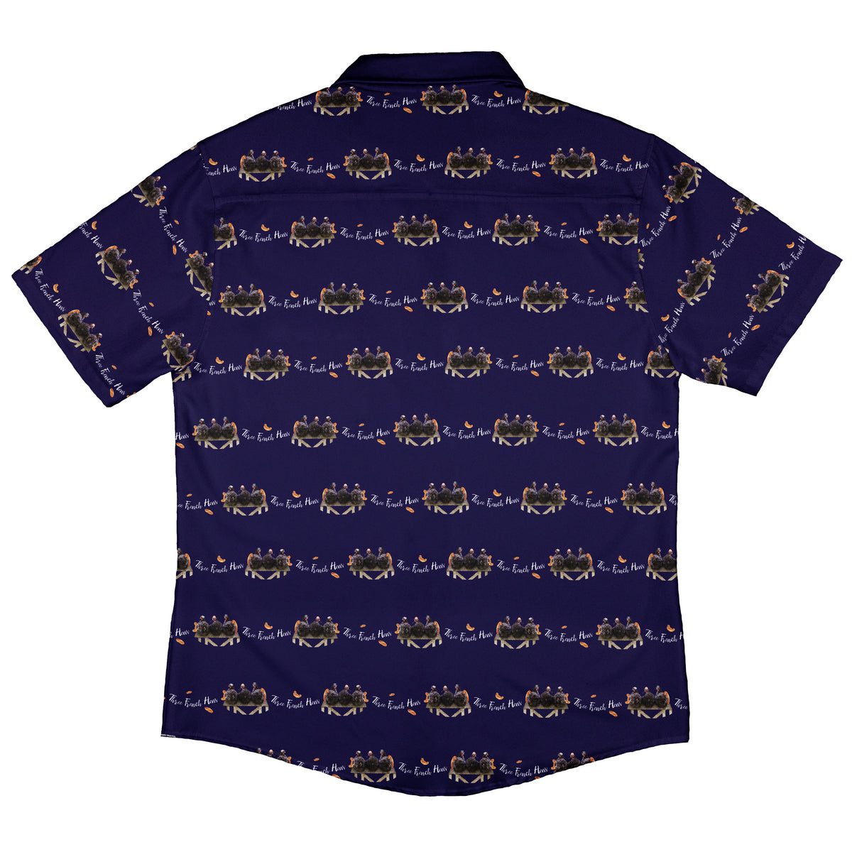 The French Hen Club Button Up Shirt Back