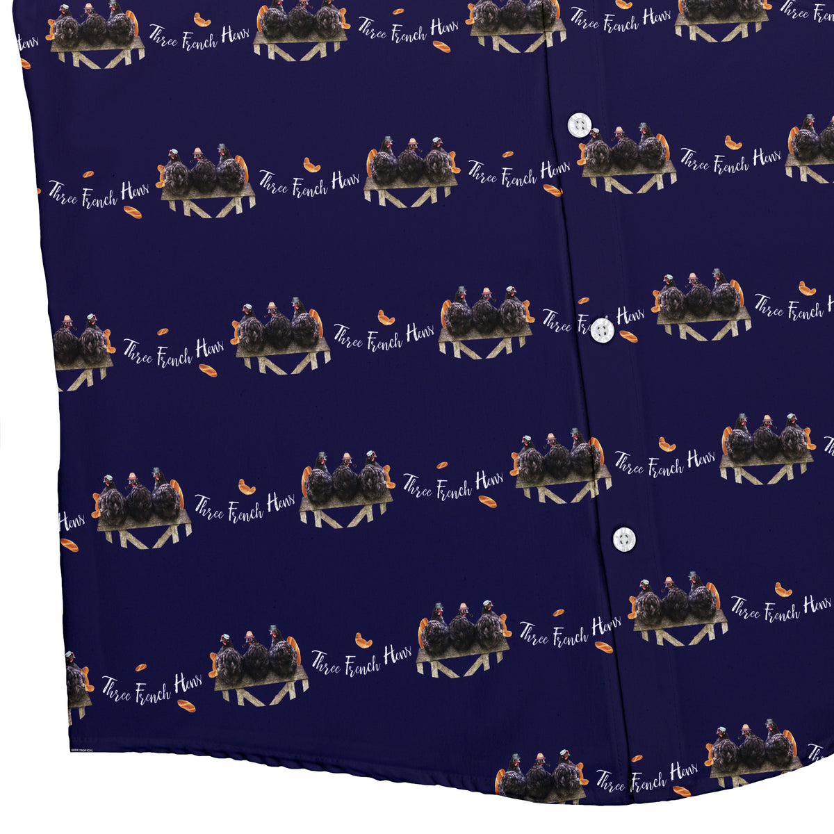 The French Hen Club Button Up Shirt Bottom Corner