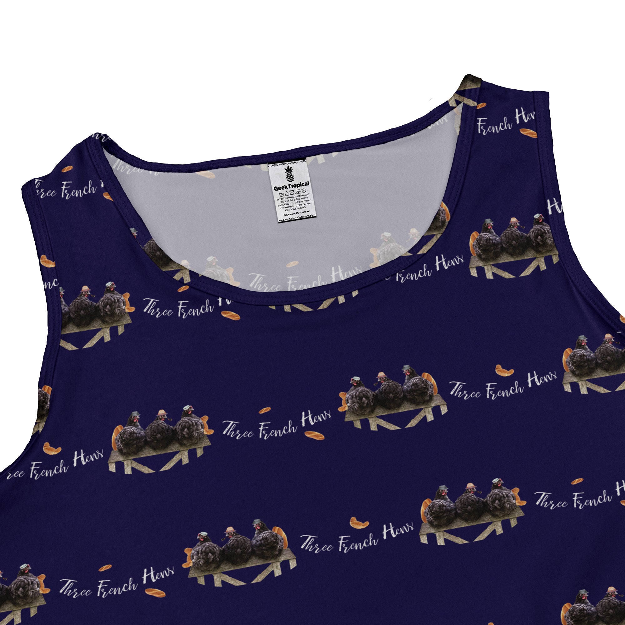 The French Hen Club Sleeveless Dress close front