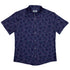 TheBlob Pink Blue Button Up Shirt Flat Front