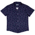 TheBlob Pink Blue Button Up Shirt Hawaiian Front