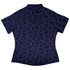TheBlob Pink Blue Curvy Button Up Shirt womens back
