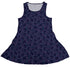TheBlob Pink Blue Sleeveless Dress front