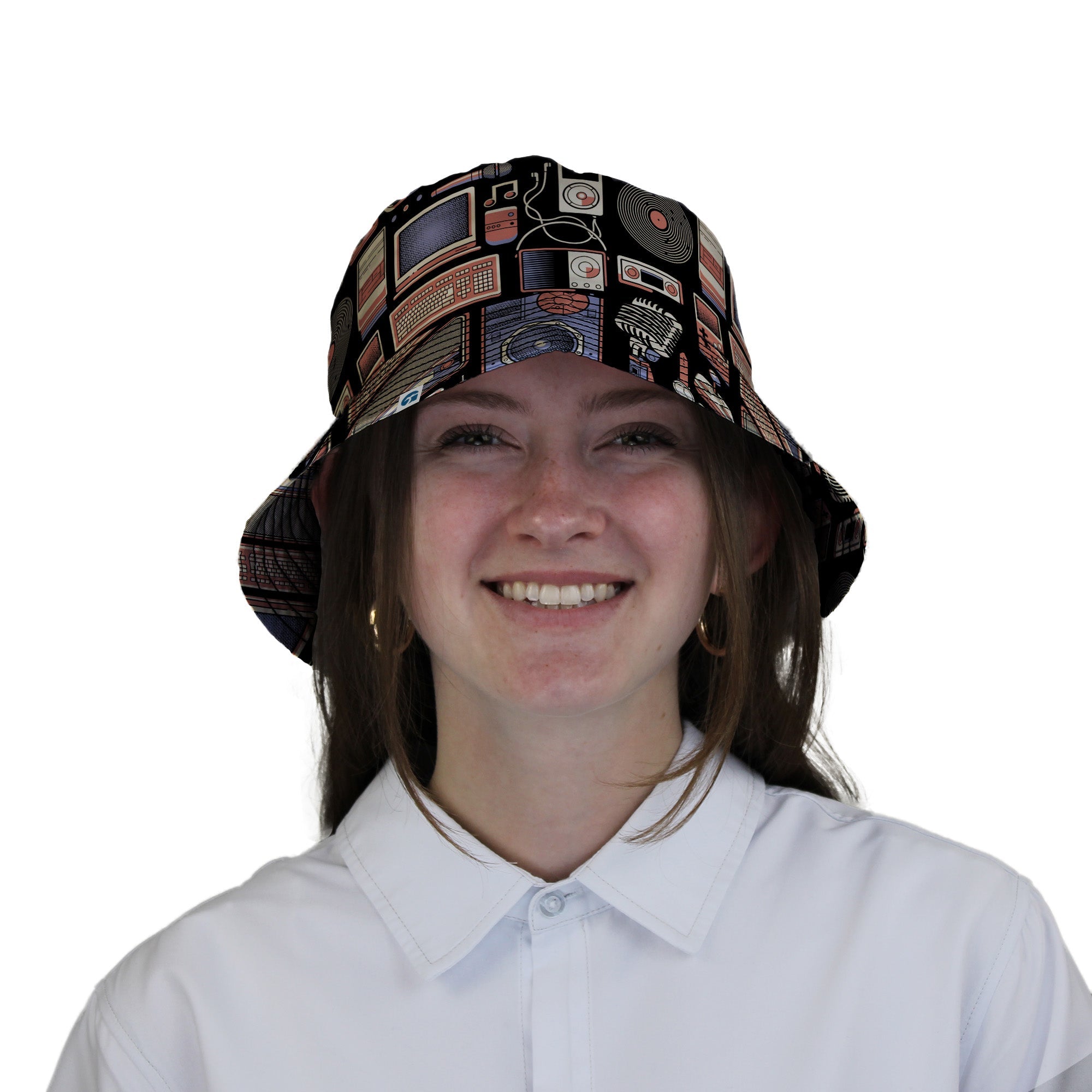 Throwback Tech Bucket Hat | Geek Tropical
