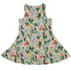 Toucan Tropica Dress Geek Nerd animal patterns botany print Design by Zirkus Design