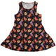 Trick or Treat Dinos Dress Geek Nerd 0925 Animal Patterns Design by Ardi Tong