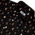 Trick or Treat Halloween Cats Button Up Shirt Neck