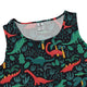 Tropical Dinosaur Green Aloha Dress Geek Nerd dinosaur print lx - C Maximalist Patterns