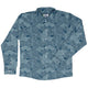 Tropical Dragons Long Sleeve Button Up Shirt Geek Nerd adult sizing Design by Dunking Toast dnd & rpg print