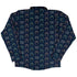 True Icon Floppy Disk Long Sleeve Button Up Shirt back