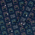 True Icon Floppy Disk Long Sleeve Button Up Shirt sleeve close