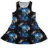 Ufo Abduction Of Dinosaurs Dress Geek Nerd Design by Random Galaxy lx - C Maximalist Patterns