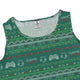 Ugly Christmas Sweater Video Gamer Dress Geek Nerd Christmas Print Design by Claire Murphy lx - C