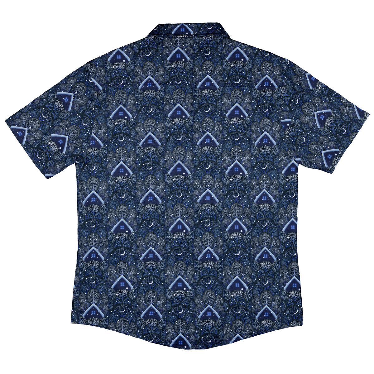 Under the Winter Moon Button Up Shirt Back