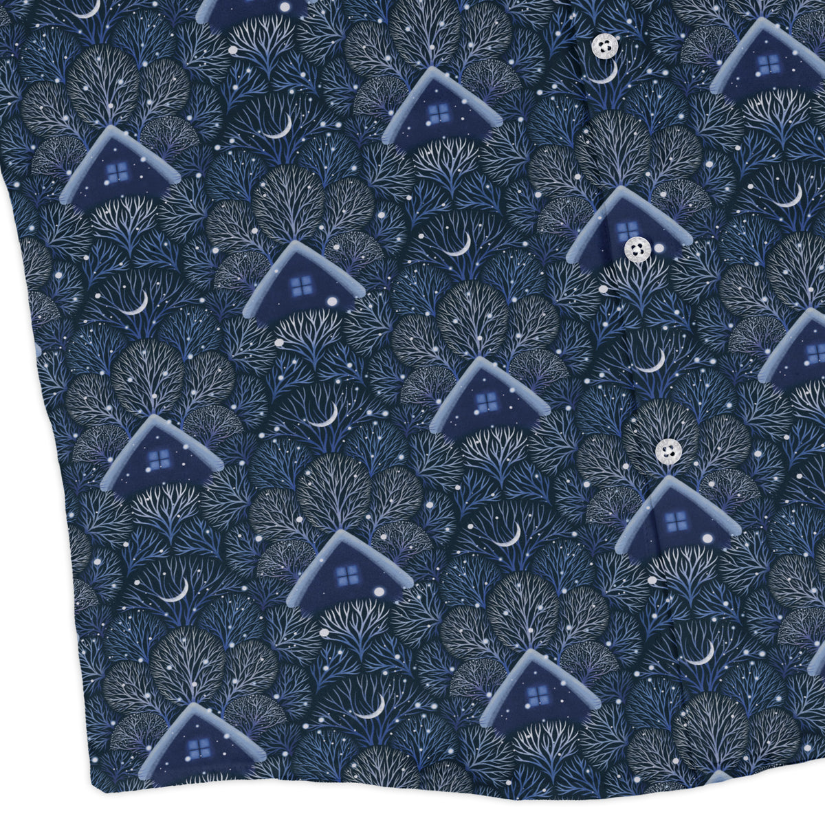 Under the Winter Moon Long Sleeve Button Up Shirt corner